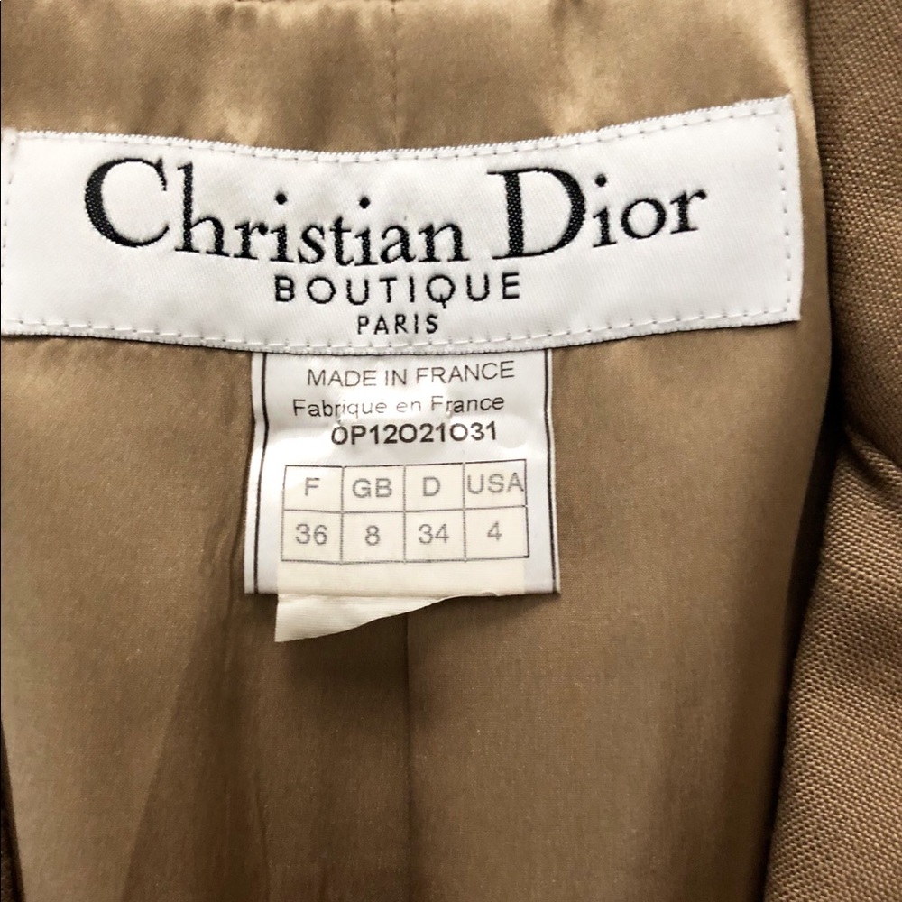 AUTHENTIC Christian Dior beige blazer - Picture 2 of 8